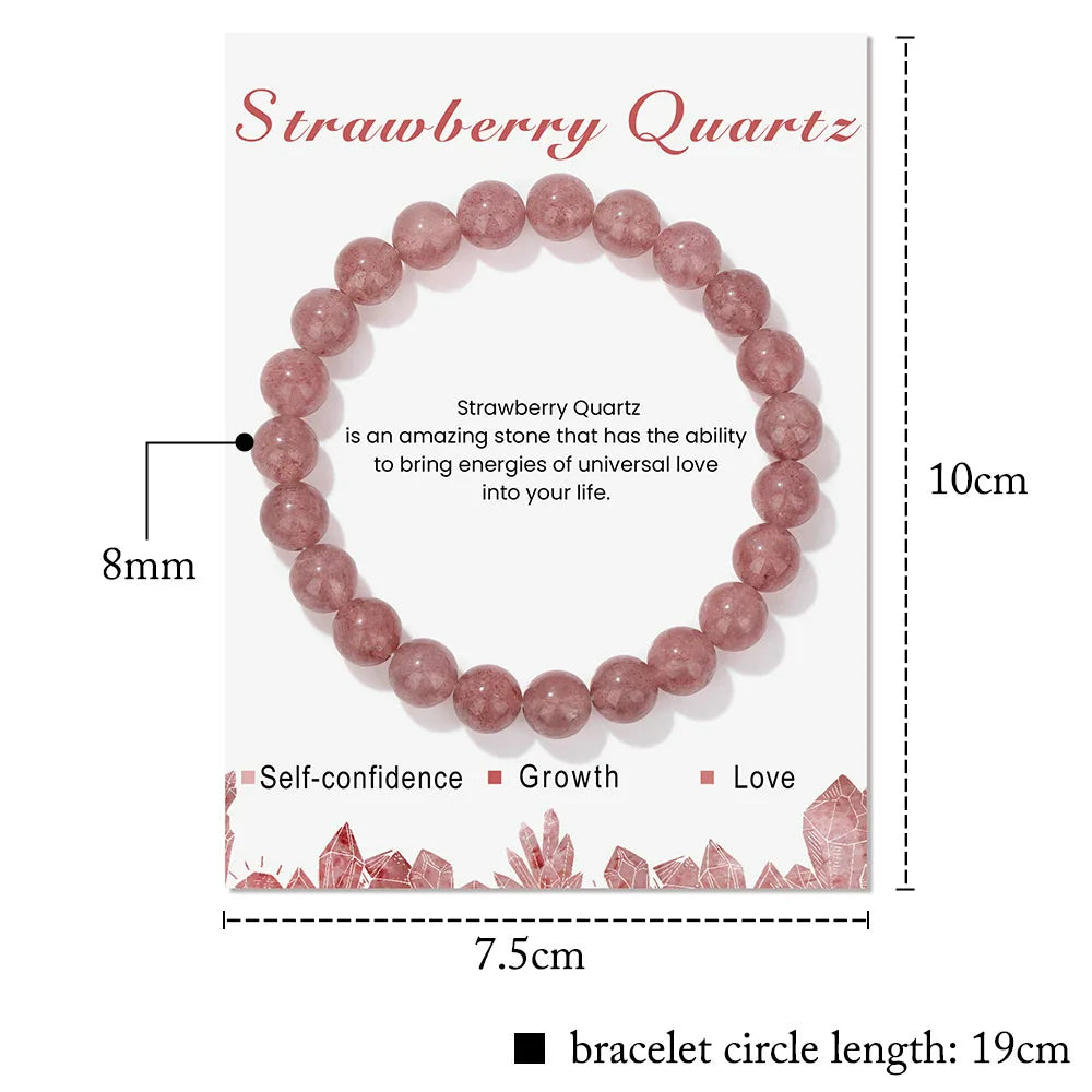 Wearclo | Natural Crystal Healing Energy Bracelet - Aria