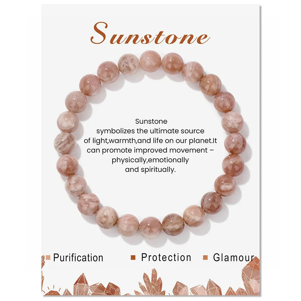 Wearclo | Natural Crystal Healing Energy Bracelet - Aria