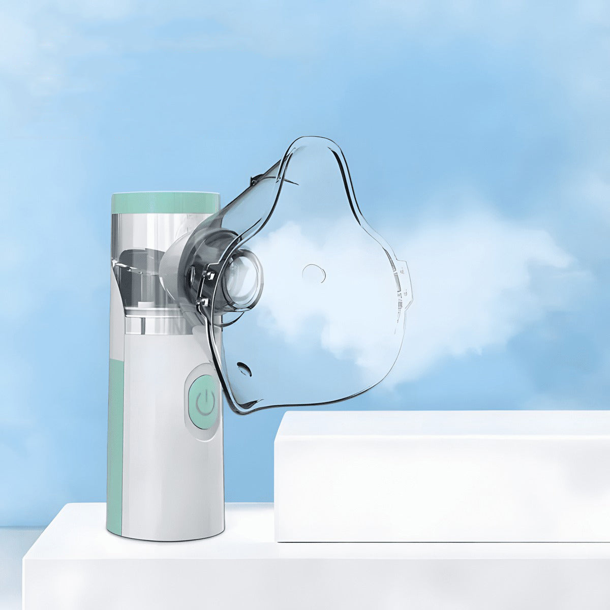 Wearclo | Nebulizer for Asthma Relief | Compact Handheld Inhaler for Home & Travel