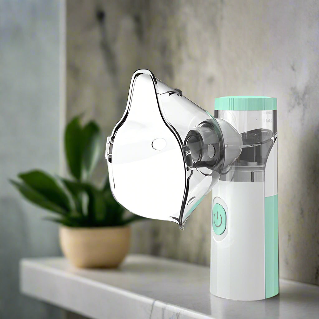 Wearclo | Nebulizer for Asthma Relief | Compact Handheld Inhaler for Home & Travel