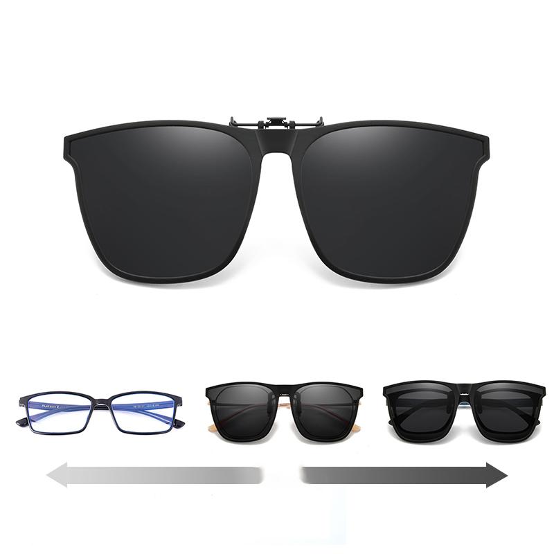Wearclo | New polarized Clip-On Flip-Up sunglasses