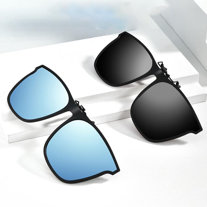 Wearclo | New polarized Clip-On Flip-Up sunglasses