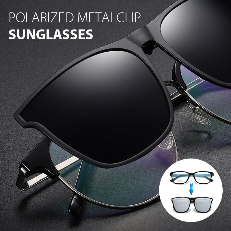 Wearclo | New polarized Clip-On Flip-Up sunglasses