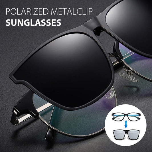 Wearclo | New polarized clip-on folding sunglasses