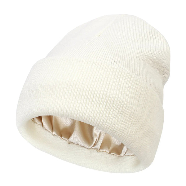 Wearclo | Noor Silk Winter Hat – Warm, Hair Protecting & Elegant