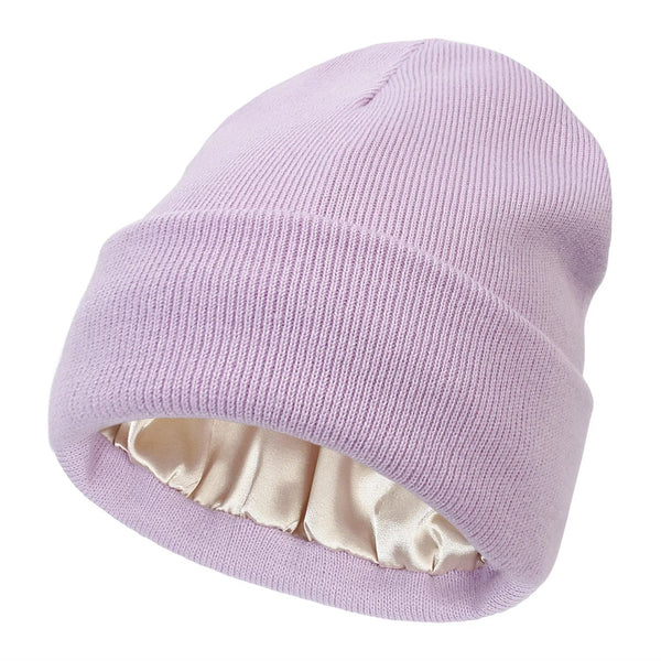 Wearclo | Noor Silk Winter Hat – Warm, Hair Protecting & Elegant