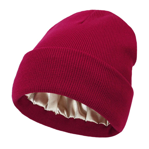 Wearclo | Noor Silk Winter Hat – Warm, Hair Protecting & Elegant
