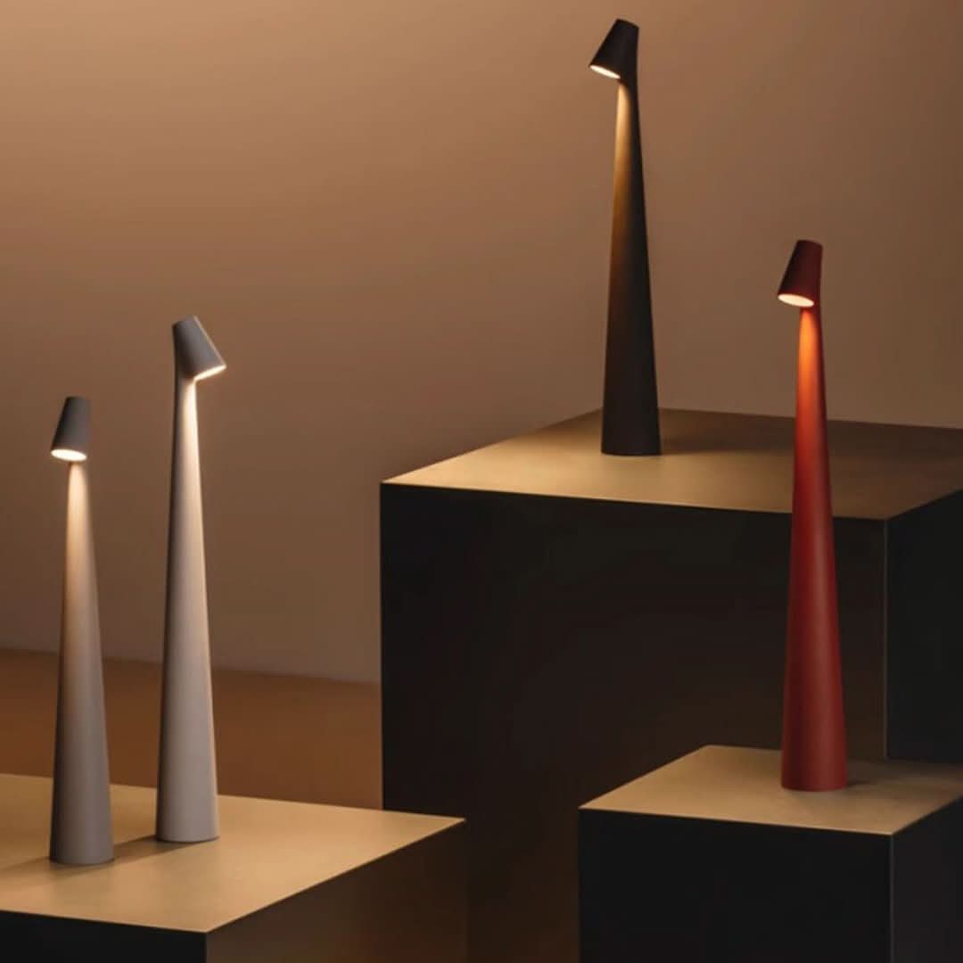 Wearclo | Nordic Minimalist Design Mood Light | Wireless | LED | Reading Lamp | Table Lamp