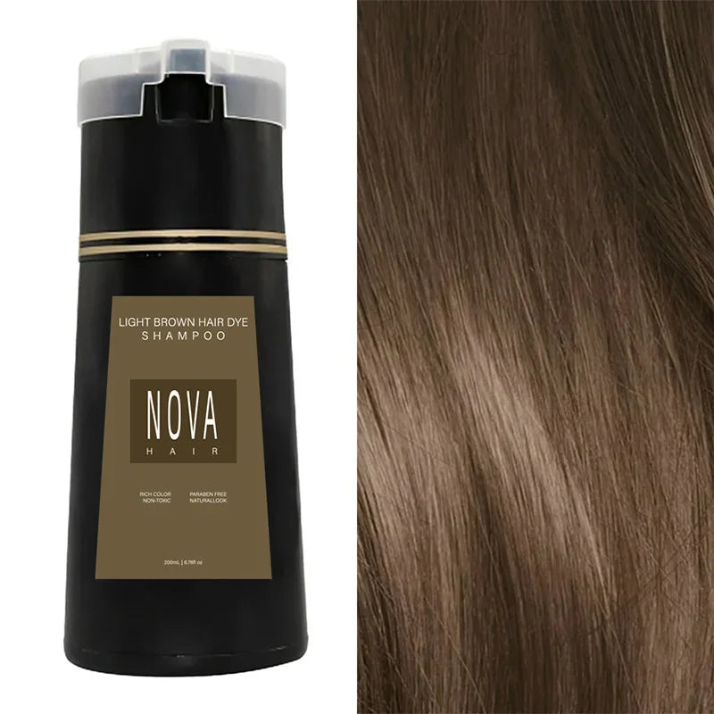 Wearclo | NovaHair Instant Dye Shampoo – Quick color refresh for hair