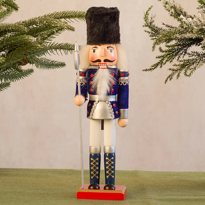 Wearclo | NussknackerJoy - Wooden Nutcracker Soldier Figure for Timeless Christmas Magic