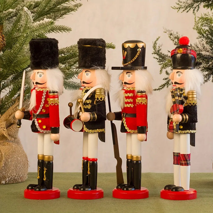 Wearclo | NussknackerJoy - Wooden Nutcracker Soldier Figure for Timeless Christmas Magic