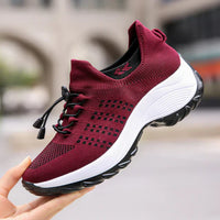 Wearclo | Comfortable Knit Sneakers for Foot Pain Relief