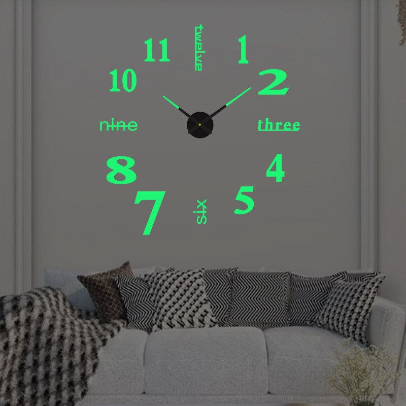 Wearclo | Oversized modern wall clock