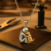 Wearclo | PawHeart Necklace – Jewelry for Dog Lovers with Paw Print