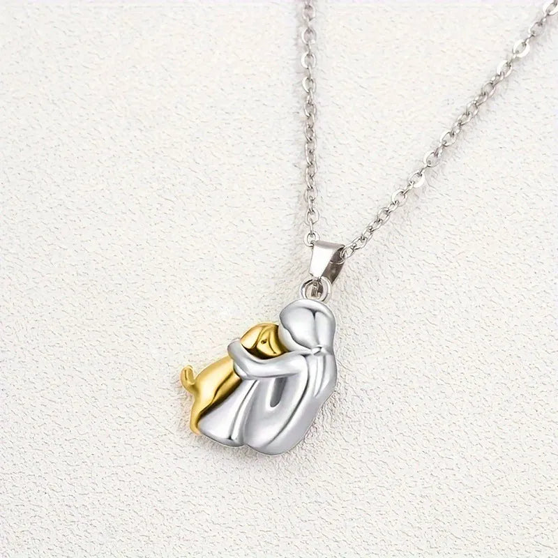 Wearclo | PawHeart Necklace – Jewelry for Dog Lovers with Paw Print