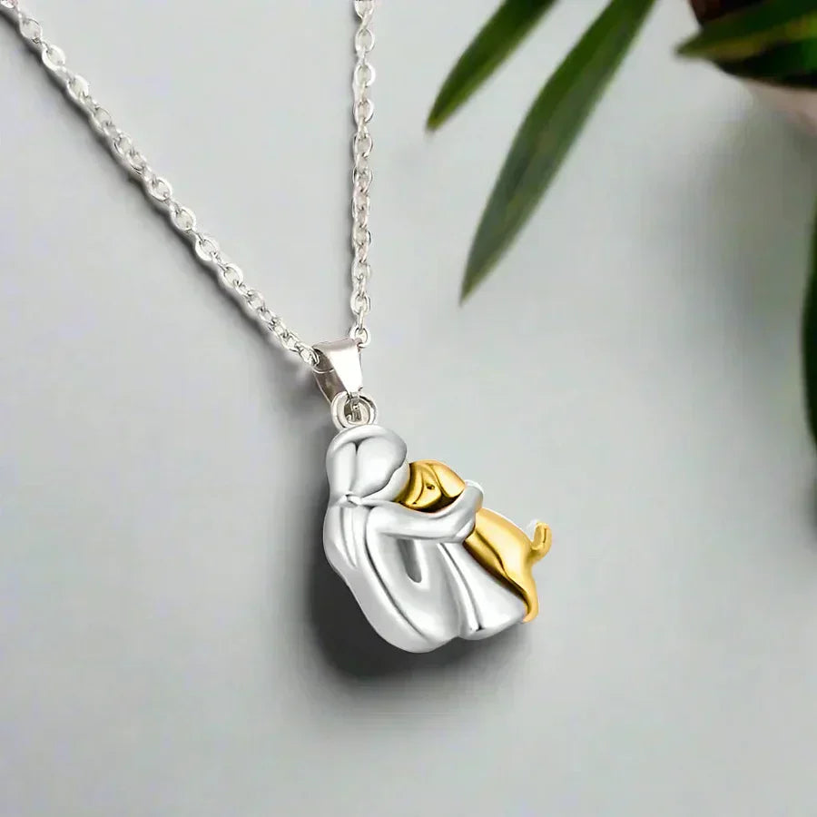 Wearclo | PawHeart Necklace – Jewelry for Dog Lovers with Paw Print