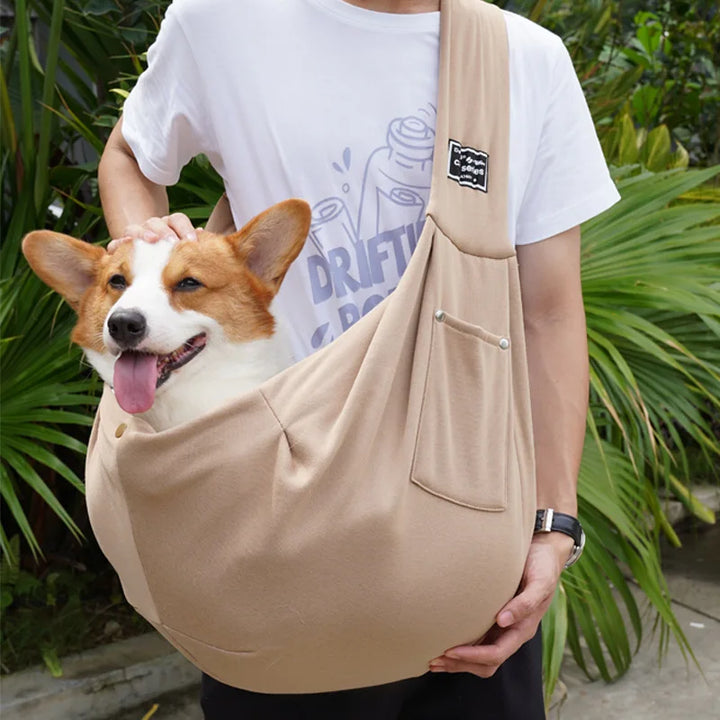 Wearclo | Pet Sling Carrier Bag with Adjustable Strap