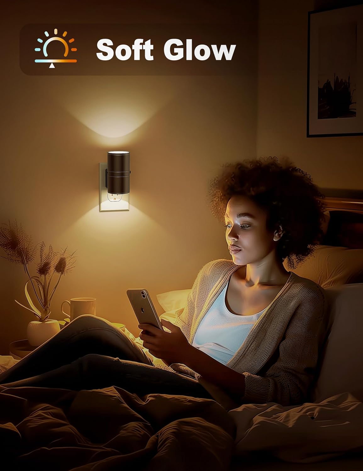 Wearclo | Plug-in LED Night Light with Dusk-to-Dawn Sensor