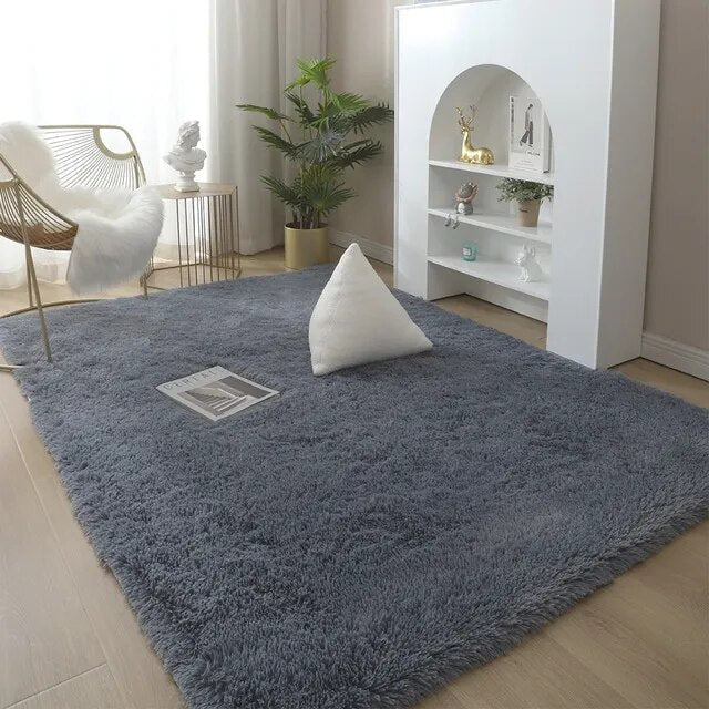 Wearclo | Plush Soft Area Rug | Modern Wilton Style