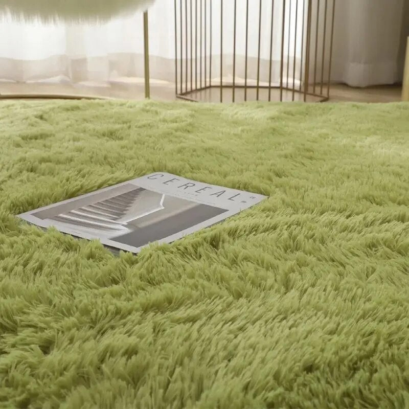 Wearclo | Plush Soft Area Rug | Modern Wilton Style