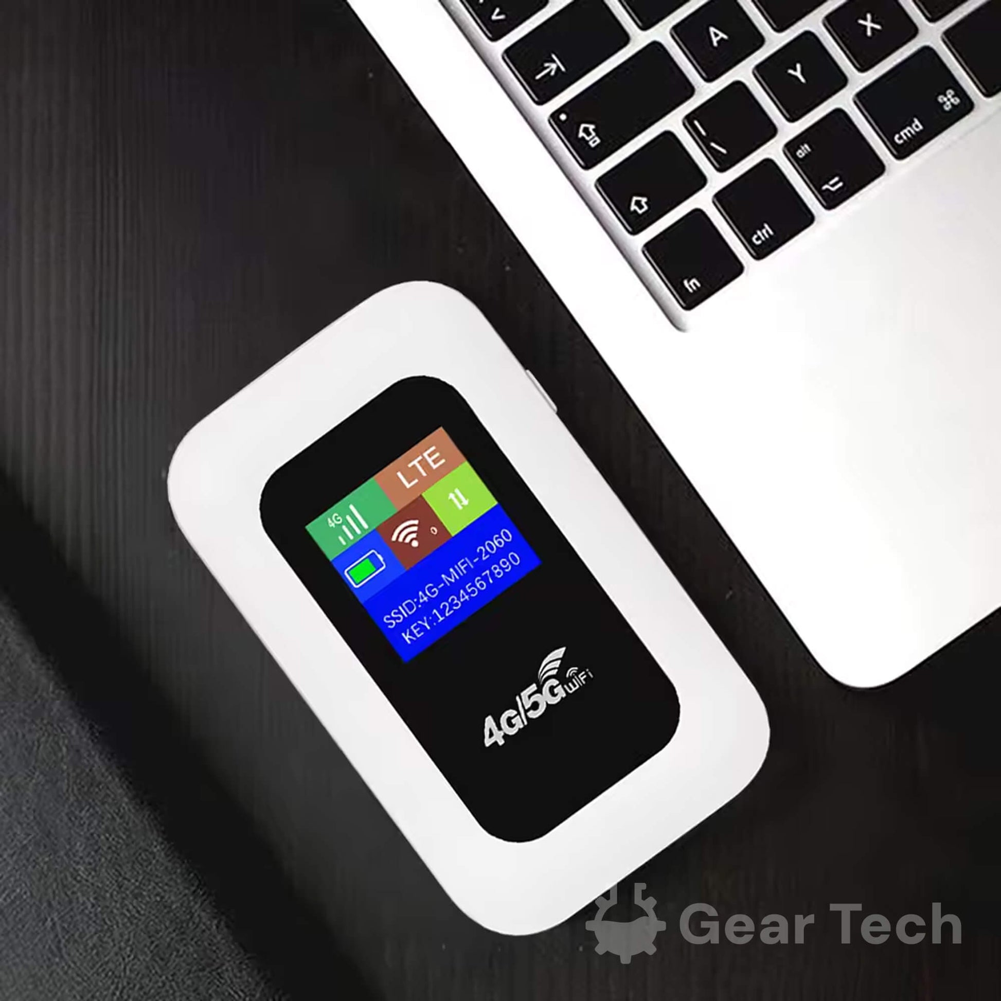 Wearclo | Portable 5G Wi-Fi Router | Secure, High-Speed Connection for Travel and Home Use