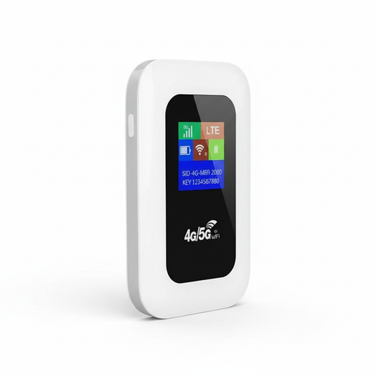Wearclo | Portable 5G Wi-Fi Router | Secure, High-Speed Connection for Travel & Home Use