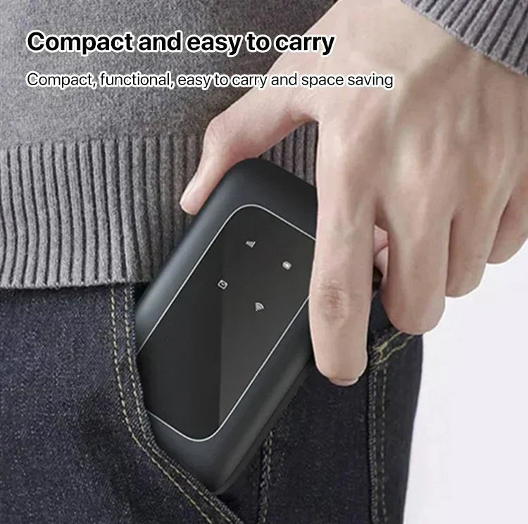 Wearclo | Portable 5G WiFi Router – High-Speed Mobile Wireless Internet Hotspot