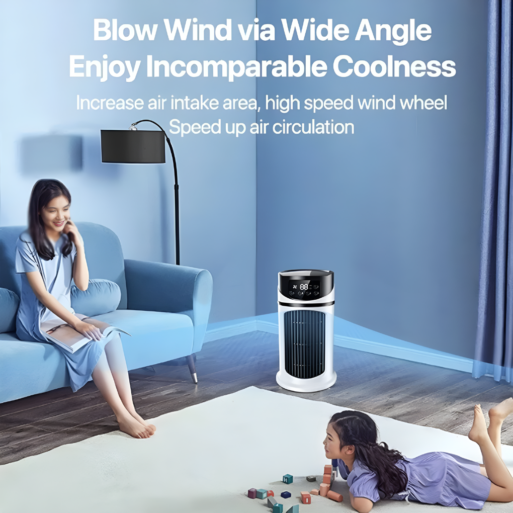 Wearclo | Portable Air Cooler with Digital Display