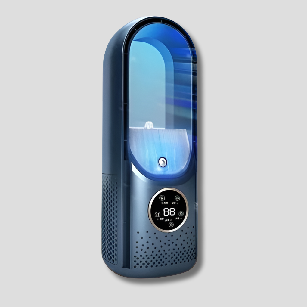 Wearclo | Portable Bladeless Air Cooler with LED Display
