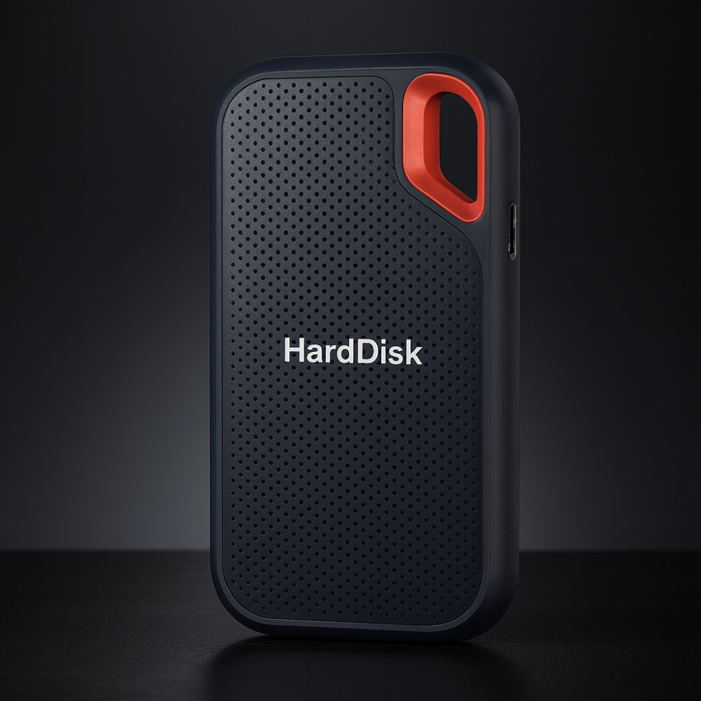 Wearclo | Portable External SSD Drive High Speed Data Transfer Shockproof Storage
