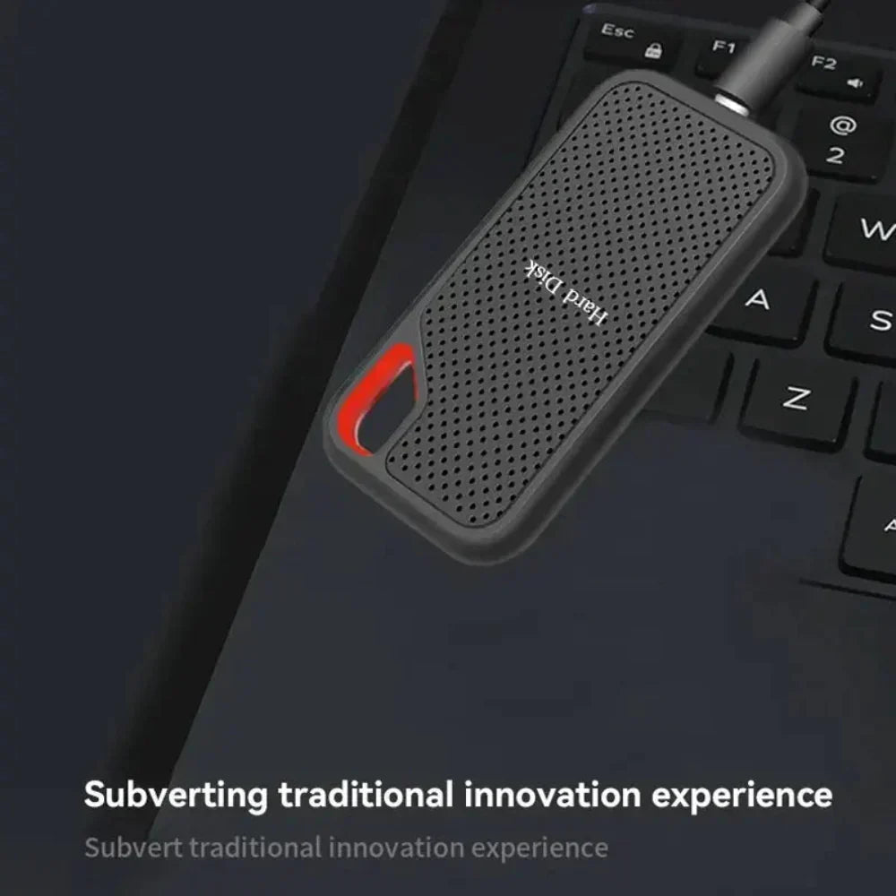 Wearclo | Portable External SSD Drive High Speed Data Transfer Shockproof Storage