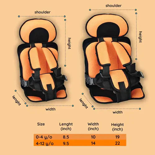 Wearclo | Portable & Foldable Child Car Booster Seat