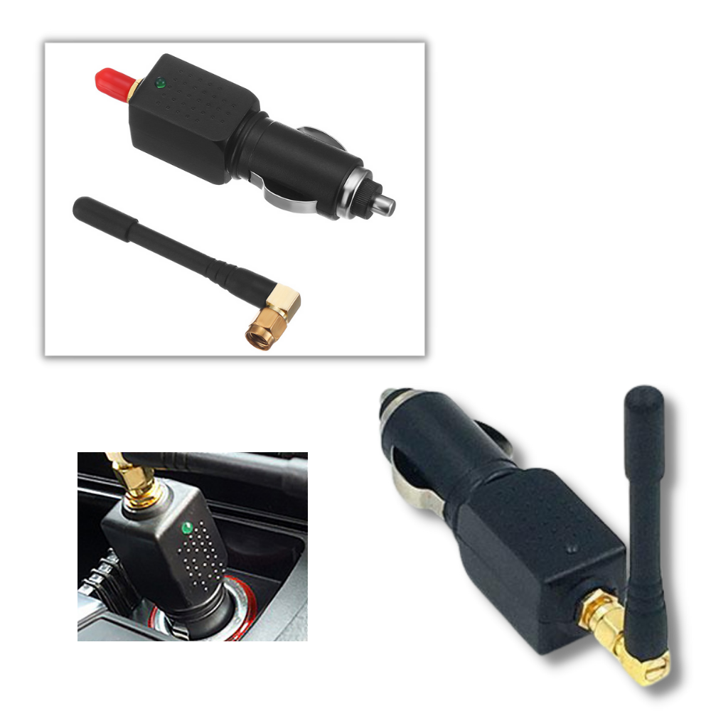 Wearclo | Portable GPS Signal Blocker for Car | 12V Lighter Powered Privacy Device
