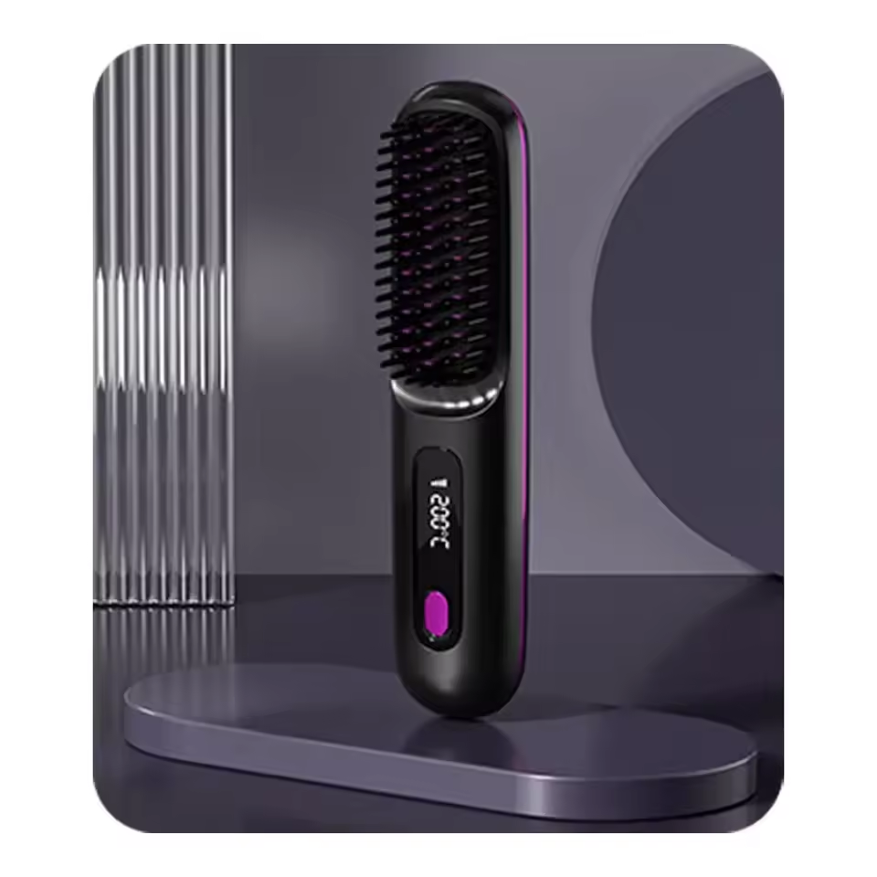 Wearclo | Portable Hair Styling Brush | Smooth and Healthy Hair Anytime, Anywhere