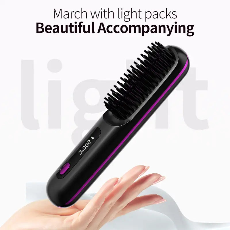 Wearclo | Portable Hair Styling Brush | Smooth and Healthy Hair Anytime, Anywhere