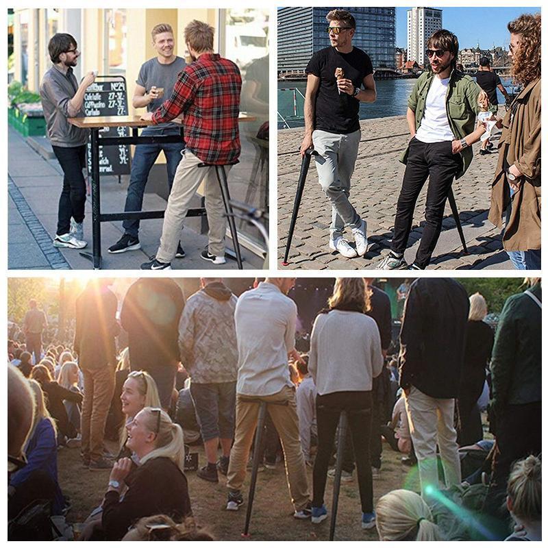 Wearclo | Portable Mini Folding Chair for Queueing Outdoors etc.