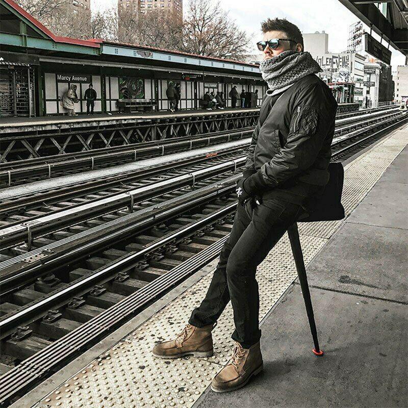Wearclo | Portable Mini Folding Chair for Queuing Outdoors etc.