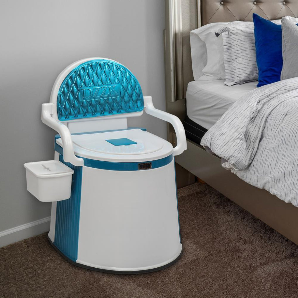 Wearclo | Portable Toilet with Armrests for Adults & Elderly