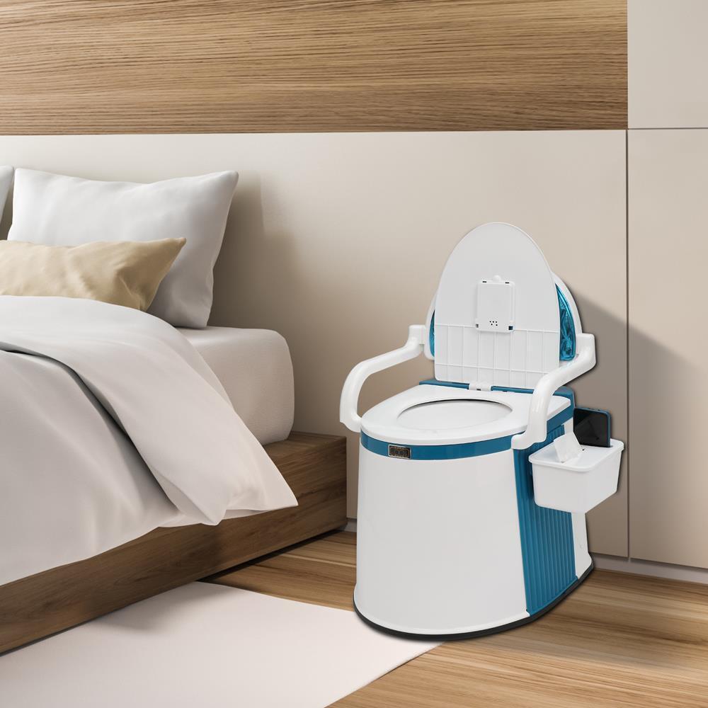 Wearclo | Portable Toilet with Armrests for Adults & Elderly
