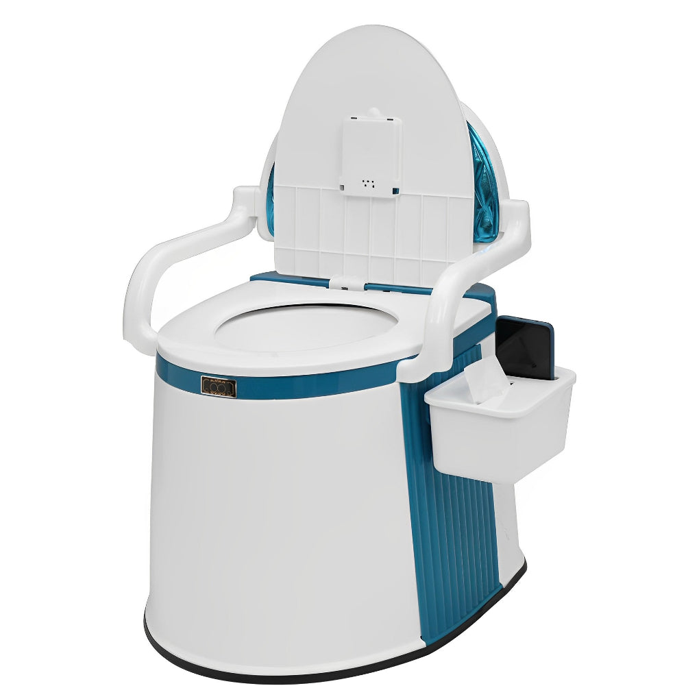 Wearclo | Portable Toilet with Armrests for Adults & Elderly