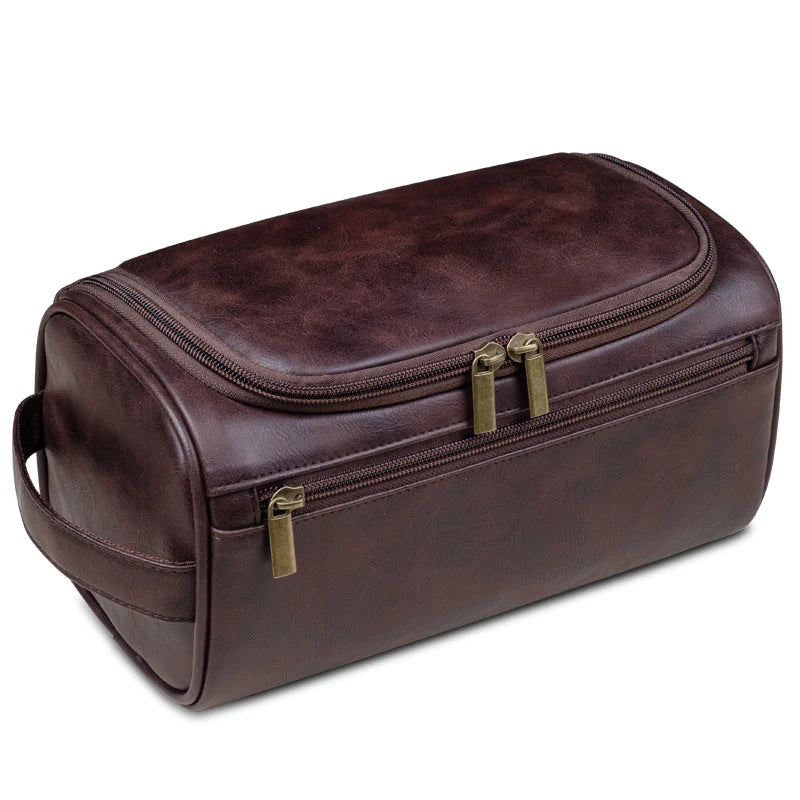 Wearclo | Premium leather toiletry bag for travelers