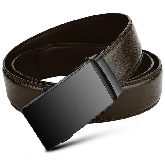 Wearclo | Premium PU Leather Belt – Luxury Automatic Buckle for Men
