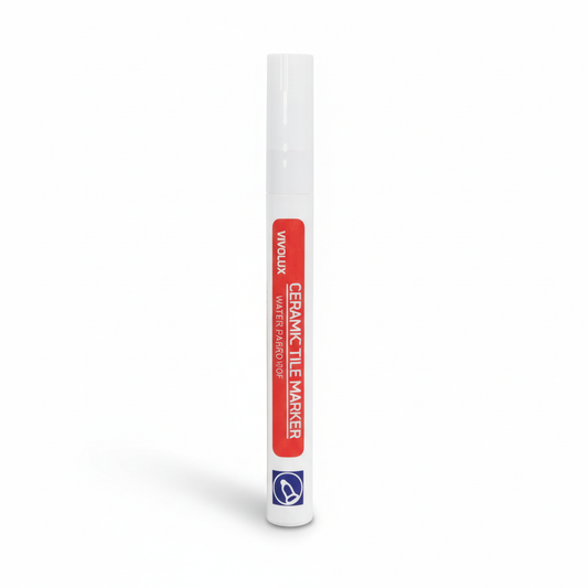 Wearclo | Professional Grout Pen for Ceramic Tiles | Anti-Mold Formula | Waterproof & Lightfast | Water-Based Ink | Includes Sealing Effect