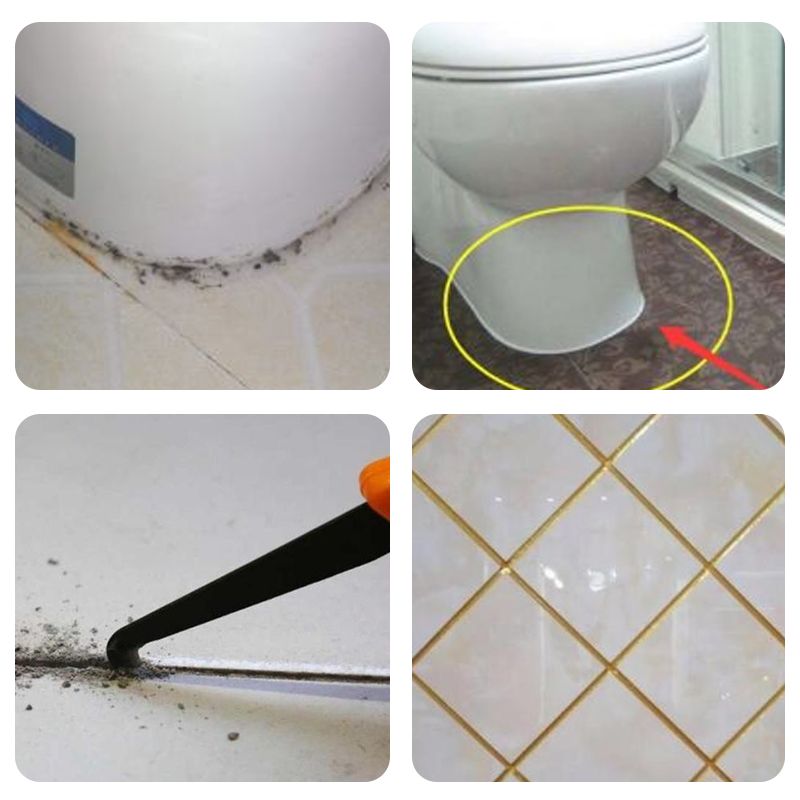 Wearclo | Professional Grout Pen for Ceramic Tiles | Anti-Mold Formula | Waterproof & Lightfast | Water-Based Ink | Includes Sealing Effect
