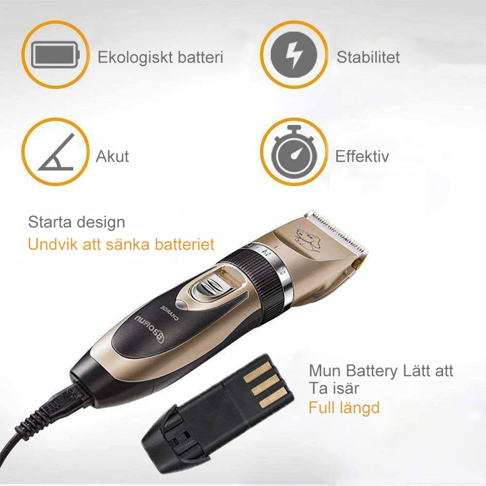 Wearclo | Professional Rechargeable Pet Clipper