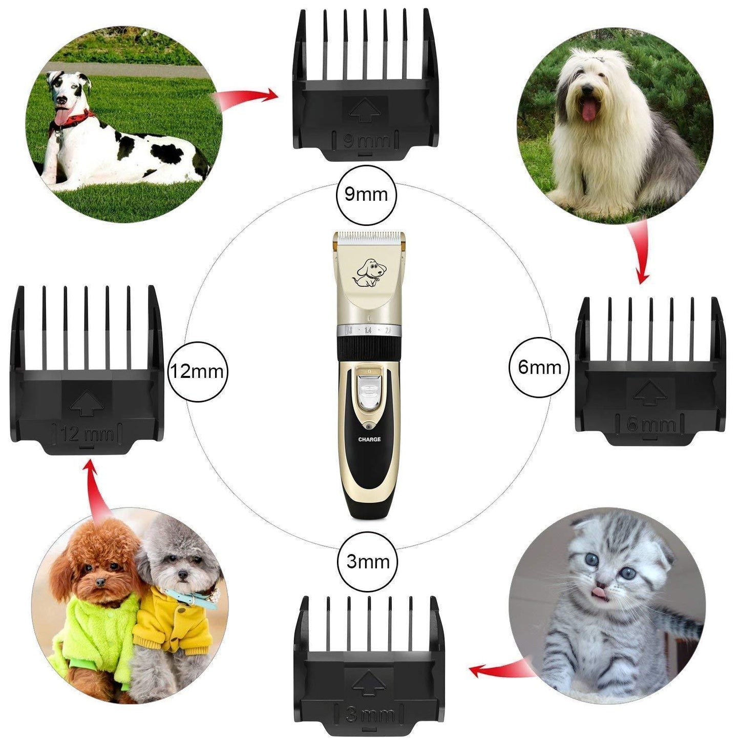 Wearclo | Professional Rechargeable Pet Clipper