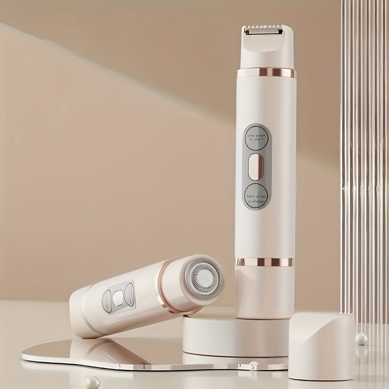 Wearclo | PureSilk | Wireless Women's Trimmer – Gentle Hair Removal for Face and Body