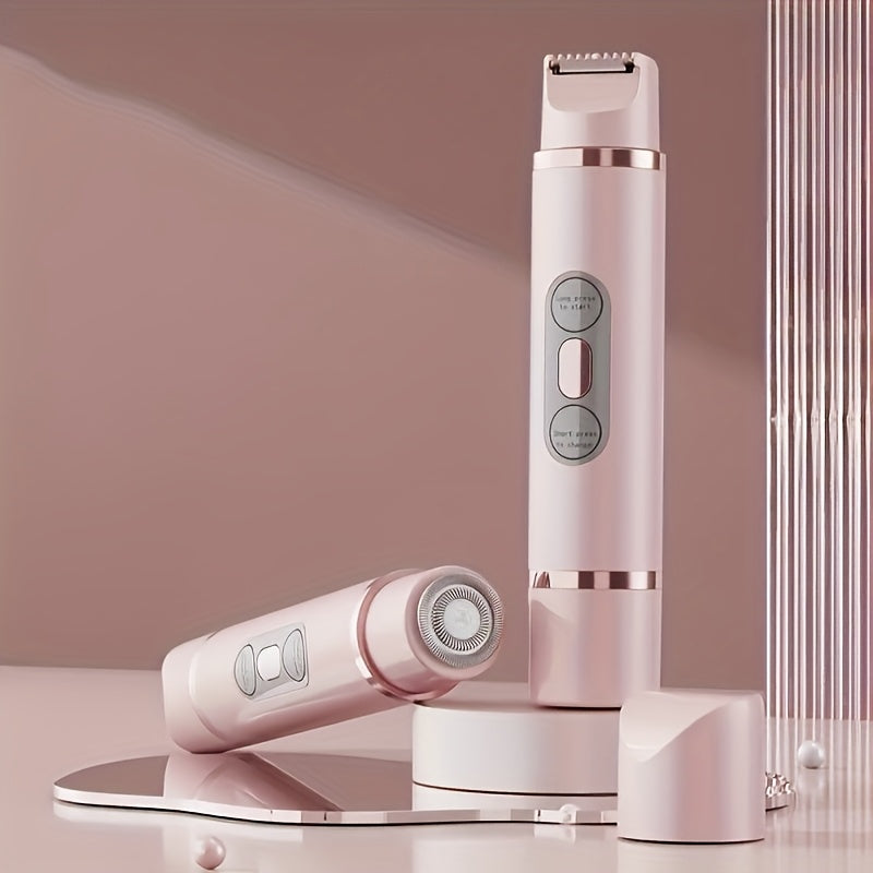 Wearclo | PureSilk | Wireless Women's Trimmer – Gentle Hair Removal for Face and Body