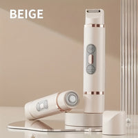 Wearclo | PureSilk | Wireless Women's Trimmer – Gentle Hair Removal for Face and Body