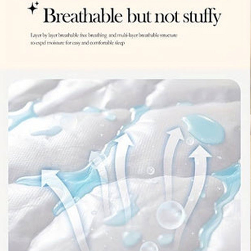 Wearclo | Quilted Waterproof Mattress Protector with Quilted Design
